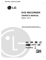 LG DR175P1 User manual