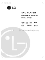 LG DVD5064 User guide