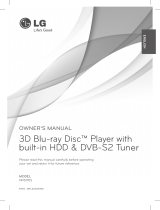 LG HR590S User manual