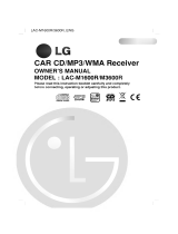 LG LAC-M3600R User manual