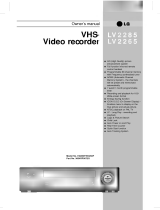 LG LV2285 User guide