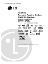 LG LH-RH761IA User manual