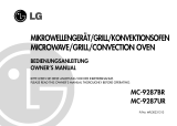 LG MC-9287UR User manual