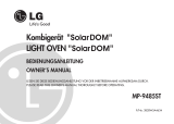 LG MP-9485S User manual