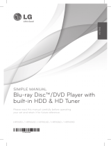 LG HR932D Owner's manual