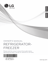 LG GB4816SDS Owner's manual