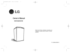 LG GC-151SA Owner's manual