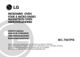 LG MC-2687W Owner's manual