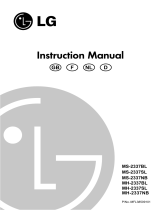 LG MH-2337BL Owner's manual