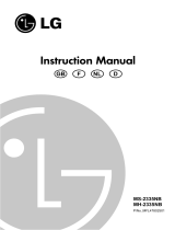 LG MS-2335NB Owner's manual