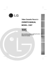 LG C20Y Owner's manual