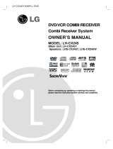 LG LH-CX245Y Owner's manual