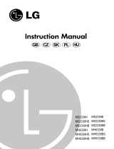 LG MH6339BS Owner's manual