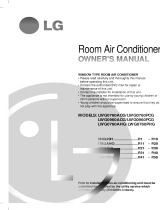 LG LWG0760PCG Owner's manual