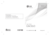 LG GM360.AVIVBK User manual