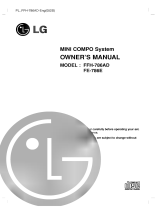 LG FFH-786AD Owner's manual