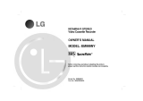 LG EM999NY Owner's manual