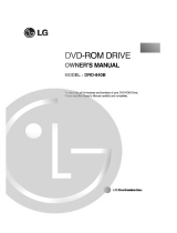 LG DRD-840B Owner's manual