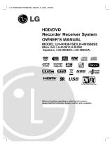LG LH-RH360SE User manual