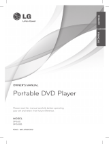 LG DP650 Owner's manual
