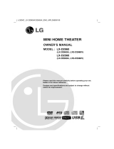 LG LX-D2960A Owner's manual