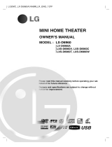 LG LX-D6960A Owner's manual