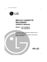 LG LPC-LM730A Owner's manual
