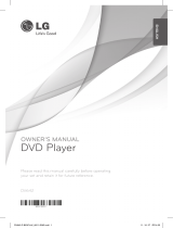 LG DV642 Owner's manual