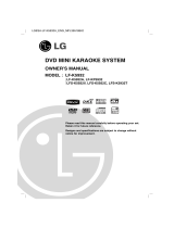 LG LF-K5932A Owner's manual