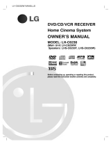 LG LH-C6230W Owner's manual