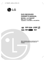 LG LH-T3602SF Owner's manual
