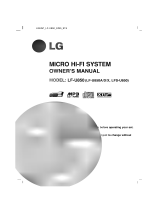LG LF-U850A Owner's manual