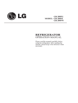 LG GR-289PG Owner's manual