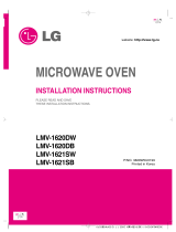 LG MV-1648ETY Installation guide