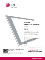 LG 42LG710H Owner's manual