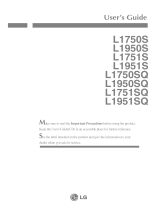 LG L1950S-SN Owner's manual