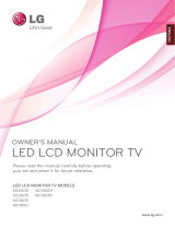 LG M2380DF-PU Owner's manual
