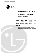 LG DR-4800N Owner's manual