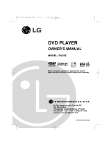 LG ZDA-810 Owner's manual
