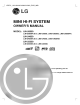 LG LM-U2350A Owner's manual