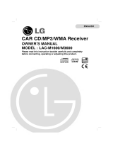 LG LAC-M3600P Owner's manual