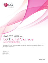 LG 55LV35A-5B User manual