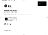 LG XA14 User manual