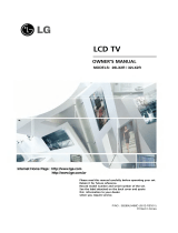 LG 26LX2R User manual