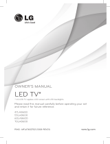 LG 60LA8600 User manual