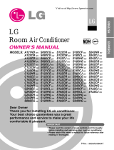 LG LSUC122EJL4 Owner's manual