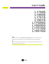 LG L1950S-SN User manual