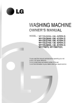 LG WF-T8510TP Owner's manual