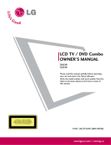 LG 26LG40-UG Owner's manual