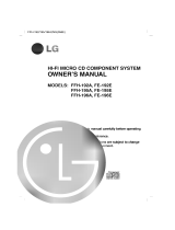 LG FFH-195A Owner's manual